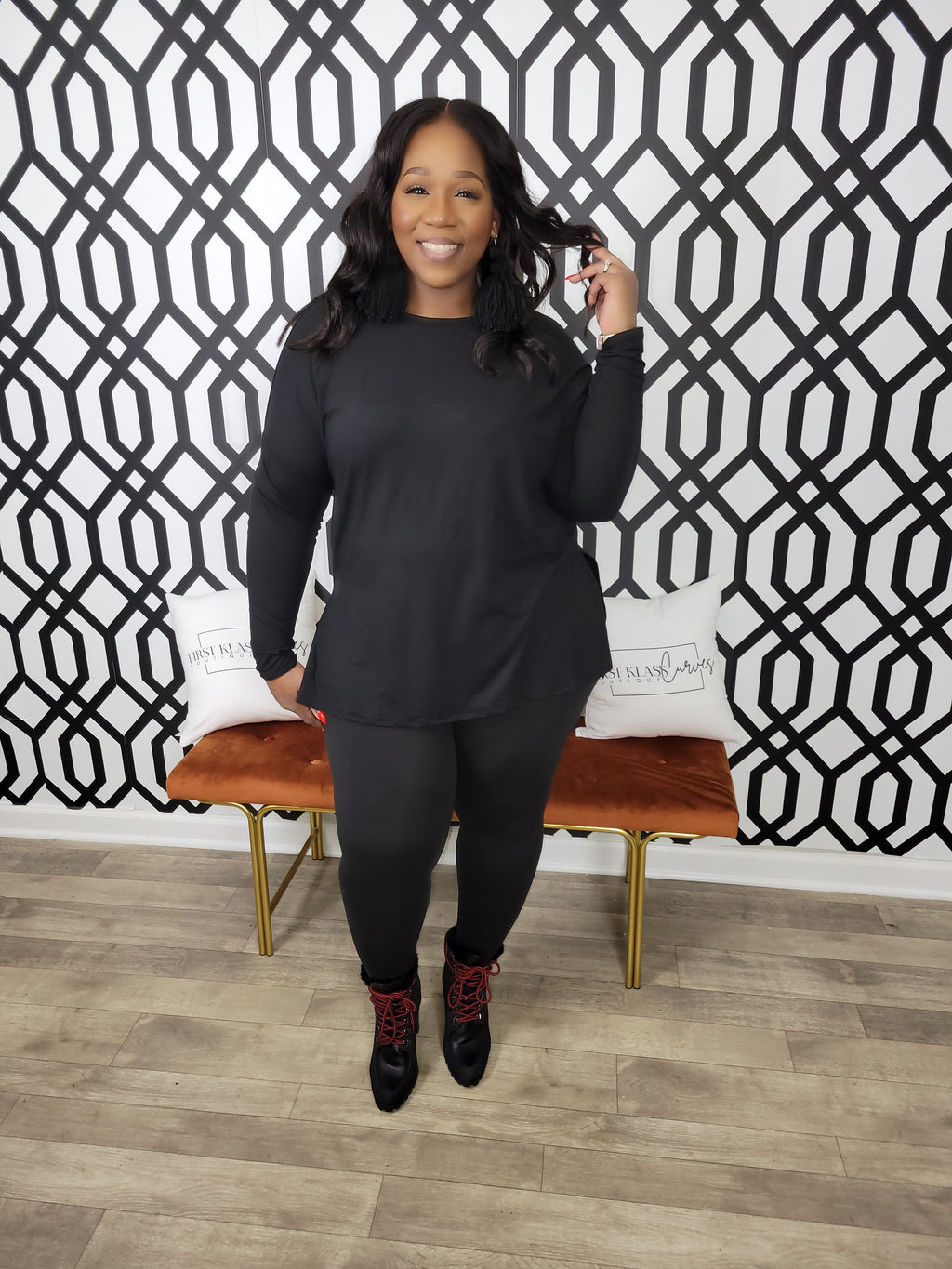 Everyday Lounge Set First Klass Curves Boutique